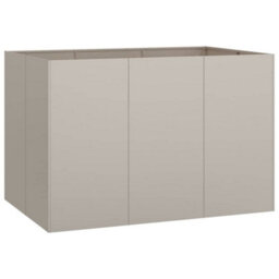 Berkfield Planter Rusty 120X80X80 Cm Weathering Steel - thumbnail 5