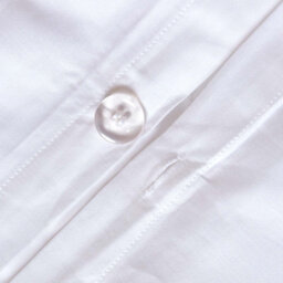 Homescapes White Continental Organic Cotton Duvet Cover Set 400 Tc, 155 X 220 Cm - thumbnail 3