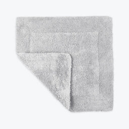 Allure Bath Fashions Elegance Reversible Heavyweight Shower Mat - Dove Grey - thumbnail 1