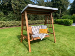 Charles Taylor Trading Charles Taylor Dorset Two Seater Swing Grey - thumbnail 3