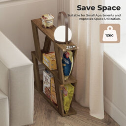 Levede Slim Side Table Narrow Sofa End Table For Living Room Small Spaces - thumbnail 8