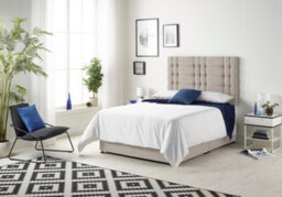 Somnior Beds Somnior Bliss Silver Plush 3Ft Memory Foam Divan Bed With Mattress & Headboard - Single - thumbnail 2