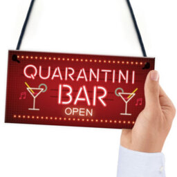 Red Ocean Novelty Home Bar Signs Quarantine Gifts For Man Cave Bar Signs And Plaques - thumbnail 6