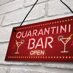 Red Ocean Novelty Home Bar Signs Quarantine Gifts For Man Cave Bar Signs And Plaques - thumbnail 7