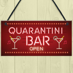 Red Ocean Novelty Home Bar Signs Quarantine Gifts For Man Cave Bar Signs And Plaques - thumbnail 2