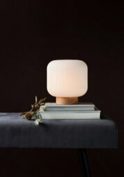 Nordlux Milford Glass Table Lamp Hand Blown Glass Brown,mains - thumbnail 3