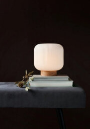 Nordlux Milford Glass Table Lamp Hand Blown Glass Brown,mains