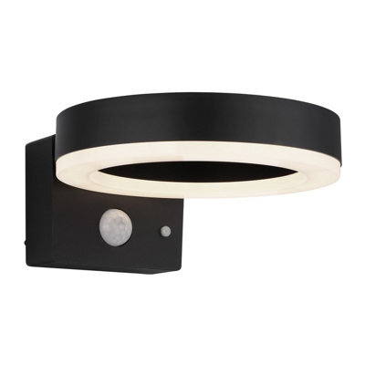 Luminosa Lighting Luminosa Solarleuchte Outdoor Modern Wall Lamp Matt Black Ip44 Led 4000K - image 1