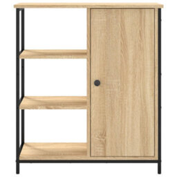 Berkfield Sideboard Sonoma Oak 70X30X80 Cm Engineered Wood - thumbnail 6