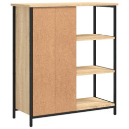 Berkfield Sideboard Sonoma Oak 70X30X80 Cm Engineered Wood - thumbnail 8
