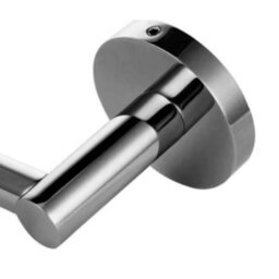 Wall Mounted Toilet Roll Holder Tissue Paper Stand Bathroom Bar Square Uk - thumbnail 5
