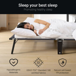 Jay-Be Ce120 Compact Folding Bed With E-Fibre Mattress, Small Double - thumbnail 7