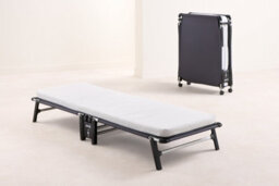 Jay-Be Ce120 Compact Folding Bed With E-Fibre Mattress, Small Double - thumbnail 1
