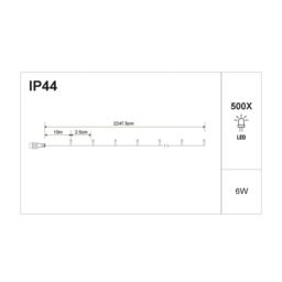 Multicolour 500 Led Outdoor String Lights - thumbnail 7