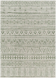 Livabliss Eagean-Global Green Ivory Off-White In- & Outdoor Rug 130 X 180 Cm Easy Care, Non Shedding - thumbnail 1
