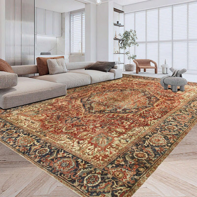 Ameha Majestic Cashmere Non Slip Area Rug 120 X 170 Cm Rugs Living Room Modern Bedroom Super Soft Carpets - image 1