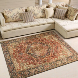 Ameha Majestic Cashmere Non Slip Area Rug 120 X 170 Cm Rugs Living Room Modern Bedroom Super Soft Carpets - thumbnail 2