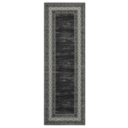 London Boutique Machine Washable Area Rug, Pearl Velvet Polyester Low Pile Non Shedding Collapsible Floor Mat, 120 X 170Cm, Blue - thumbnail 9