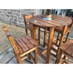 Marlborough Traditional Deluxe Alfresco Bar Set Four Seater - thumbnail 2