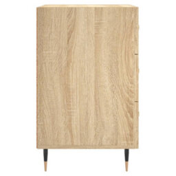 Berkfield Bedside Cabinet Sonoma Oak 40X40X66 Cm Engineered Wood - thumbnail 6