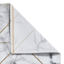 Ivory Gold Abstract Modern Easy To Clean Rug For Dining Room Bed Room And Living Room-200Cm X 290Cm - thumbnail 7