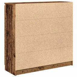 Berkfield Sideboard With Drawers Old Wood 100.5X35X98.5 Cm Engineered Wood - thumbnail 8
