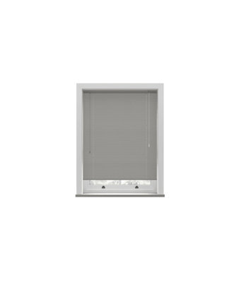 Grey Pvc Venetian Blind 152Cm Drop (25mm Slats) 95Cm Wide - image 1