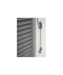 Grey Pvc Venetian Blind 152Cm Drop (25mm Slats) 95Cm Wide - thumbnail 2