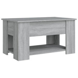 Vidaxl Coffee Table Grey Sonoma 79X49X41 Cm Engineered Wood - thumbnail 5