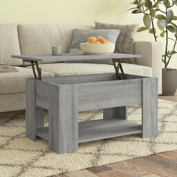 Vidaxl Coffee Table Grey Sonoma 79X49X41 Cm Engineered Wood - thumbnail 1