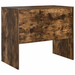 Berkfield Writing Desk Smoked Oak Particle Board 100 X 50 X 76 Cm Durable - thumbnail 6