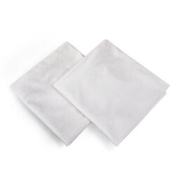 Deconovo Set Of 2 Crushed Velvet Throw Pillowcases 40Cm X 40Cm 16X16 Inchescushion Covers For Chairs With Invisible Zipper White - thumbnail 2