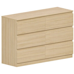 Lassic Vida Designs Denver Pine 6 Drawer Chest (H)770mm (W)1200mm (D)400mm - thumbnail 8
