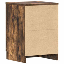 Vidaxl Bedside Cabinet Smoked Oak 38X35X56 Cm Engineered Wood - thumbnail 8
