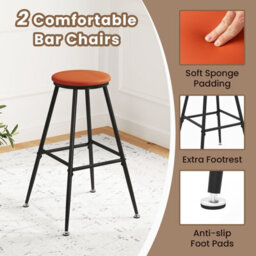 Gainoom Swivelling Top Black Bar Table And Chairs Set Of 3 W/ Storage Cabinet - thumbnail 9
