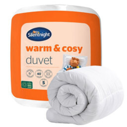 Silentnight Warm & Cosy 13.5 Tog, White, Double - thumbnail 2