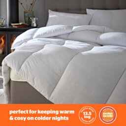 Silentnight Warm & Cosy 13.5 Tog, White, Double - thumbnail 3