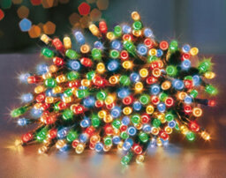 Premier Decorations Limited 400 Battery Operated Led Timelights Multi-Coloured Multi-Action - thumbnail 3