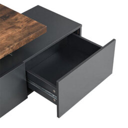Furniture in Fashion Alanis Wooden Tv Stand With Storage In Rustic Oak And Led - thumbnail 9