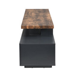 Furniture in Fashion Alanis Wooden Tv Stand With Storage In Rustic Oak And Led - thumbnail 7