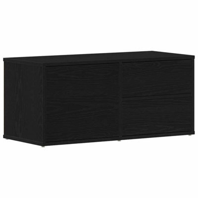 Berkfield Modern Tv Stand - Artisan Oak, 80X34X35.5 Cm, Made From Engineered Wood - image 1