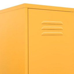 Vidaxl Locker Cabinet Mustard Yellow 35X46X180 Cm Steel - thumbnail 7