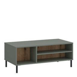 Furniture To Go Darwin Coffee Table In Green/oak - thumbnail 1