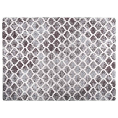 Berkfield Durable Rug Washable 120X180 Cm Multicolour Anti Slip - image 1