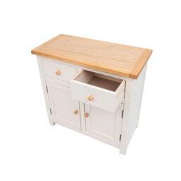 Cabinet Bits Maggiori Off White 2 Drawer 2 Door Sideboard Wood Knob - thumbnail 5