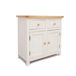 Cabinet Bits Maggiori Off White 2 Drawer 2 Door Sideboard Wood Knob - thumbnail 2