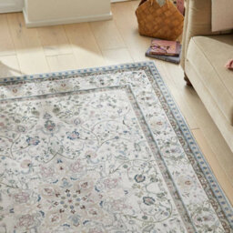 Concept Looms Liberty Pastel Washable Rug 160 X 230 Cm - Soft Velvet Feel, Non-Slip Backing, Short Pile, Neutral Indoor Rug - thumbnail 2