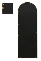 "Mirroroutlet Arcus - Gold Framed Arched Full Length Leaner / Wall Mirror 67"" X 24"" (170Cm X 60Cm)" - thumbnail 5