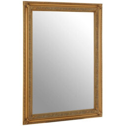 Premier Housewares Interiors By Premier Stunning Gold Finish Wall Mirror, Decorative Functional Hallway Mirror For Livingroom, Elegant Modern Mirror - thumbnail 2