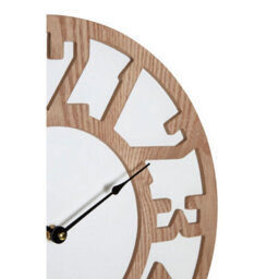 Orsina Vitus Carved Wood Wall Clock - thumbnail 3